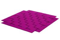 Filzteppich Hey-Sign rechteckig Teppichgeflecht 10 einfarbig