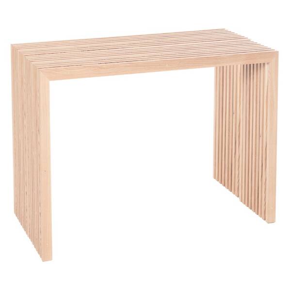 Outdoor Living - Tall console table made of wooden slats - Standard designer garden furniture