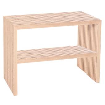 Outdoor Living - Tall console table made of wooden slats - Standard designer garden furniture