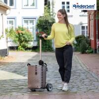 Andersen Korbshopper Silja Sage Green