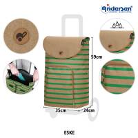 Andersen Royal Shopper Eske sage green