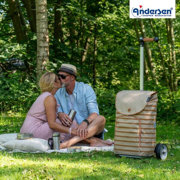 Andersen Unus Shopper Eske koralle