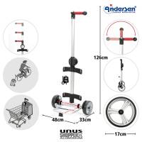 Andersen Unus Shopper Eske braun