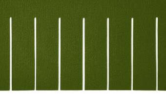 Filzteppich, Hey Sign, Teppich Franse Rechteckig 180 x 240 cm Powder 51