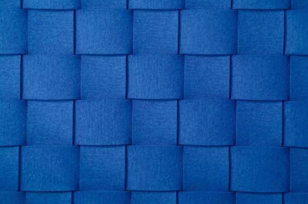 Filzteppich, Hey Sign, rechteckig Teppichgeflecht 5 einfarbig 140 x 200 cm Pastellblau 19