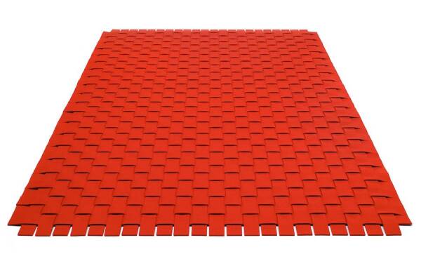 Filzteppich, Hey Sign, rechteckig Teppichgeflecht 5 einfarbig 140 x 200 cm Pepper 47