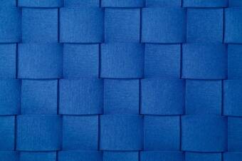 Filzteppich, Hey Sign, rechteckig Teppichgeflecht 5 einfarbig 180 x 240 cm Indigo 12