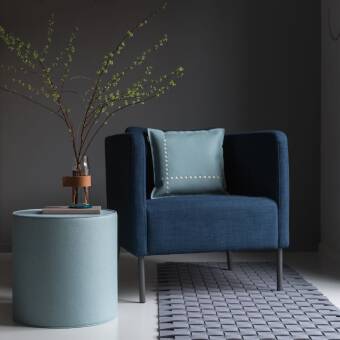 Filzteppich, Hey Sign, rechteckig Teppichgeflecht 5 einfarbig 180 x 240 cm Walnuss 29