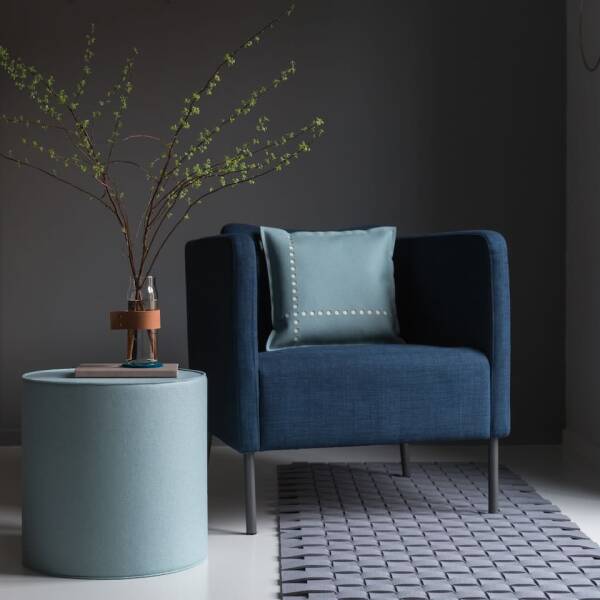 Filzteppich, Hey Sign, rechteckig Teppichgeflecht 5 einfarbig 180 x 240 cm Pepper 47