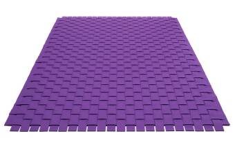 Filzteppich, Hey Sign, rechteckig Teppichgeflecht 5 einfarbig 70 X 200 cm Marmor 06