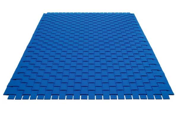 Filzteppich, Hey Sign, rechteckig Teppichgeflecht 5 einfarbig 70 X 200 cm Powder 51