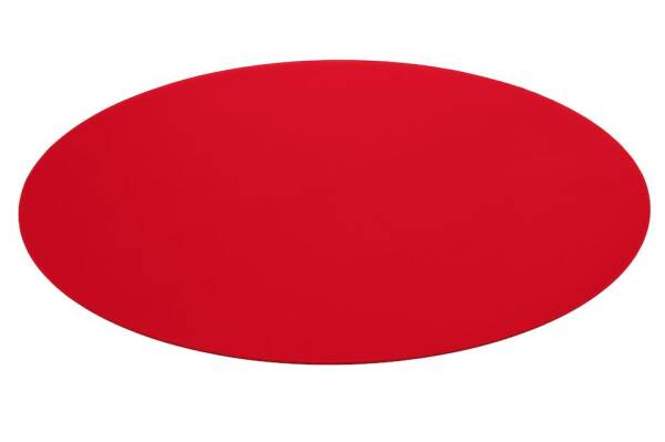 Runder Filzteppich Hey-Sign Teppich Bigdot 180 cm Bordeaux 30243