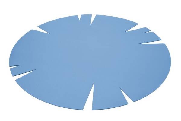 Runder Filzteppich Hey-Sign Teppich Slot 180 cm Piniengrün 27296