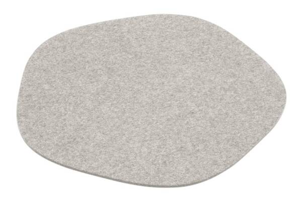 Filzteppich Hey-Sign Teppich Pebble 150 cm Pepper 47