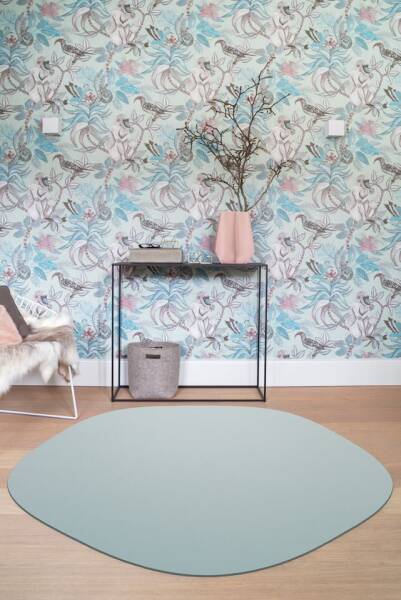 Filzteppich Hey-Sign Teppich Pebble 180 cm Walnuss 29