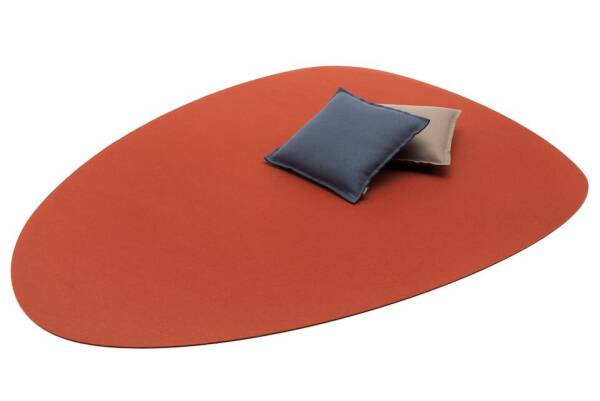 Teppich schadstofffrei, Hey-Sign Teppich Stone 180 x 240 cm Nachtblau 30290