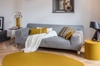 Teppich schadstofffrei, Hey-Sign Teppich Stone 120 X 160 cm Double melange 1024