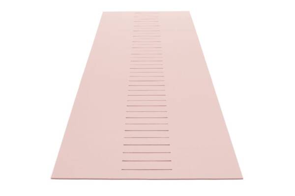 Alfombra libre de sustancias nocivas. Hey Sign, alfombra ranurada 70 x 200 cm rosa_32