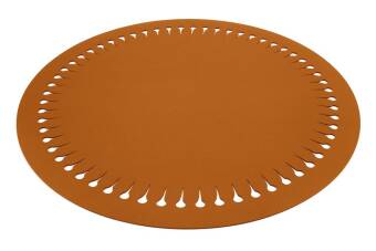 Okrągły dywan filcowy Hey-Sign Dywan Pappus 120 cm Orzech_29