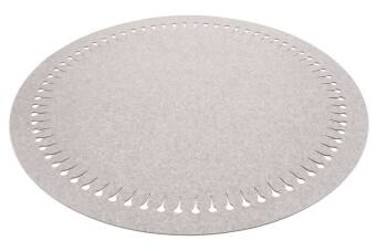 Okrągły dywan filcowy Hey-Sign Dywan Pappus 120 cm Orzech_29