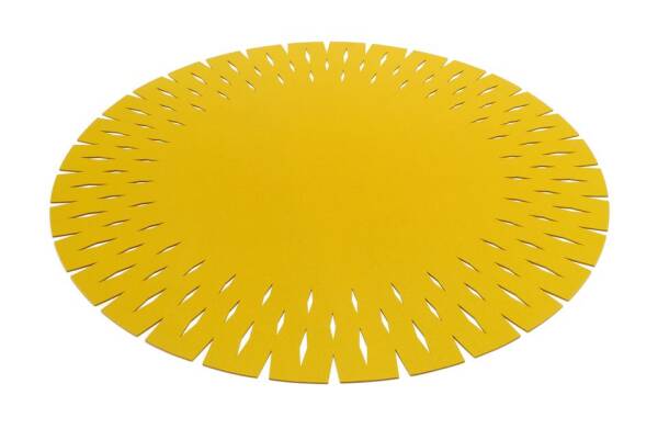 Alfombra redonda de fieltro Hey-Sign Alfombra Grate 120 cm Antracita_01