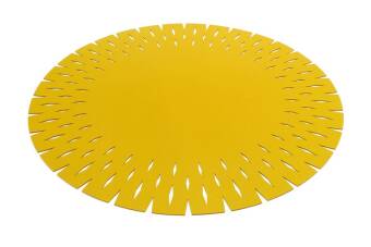 Alfombra redonda de fieltro Hey-Sign Alfombra Grate 120 cm Antracita_01