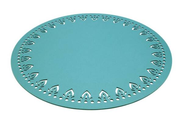 Tapis en feutre rond Hey-Sign Tapis Orient Alima 120 cm Marbre_06