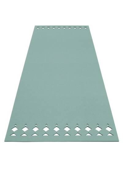 Filzteppich Rechteckig Hey-Sign Naturteppich Rana 140 x 200 cm Deep Water_39