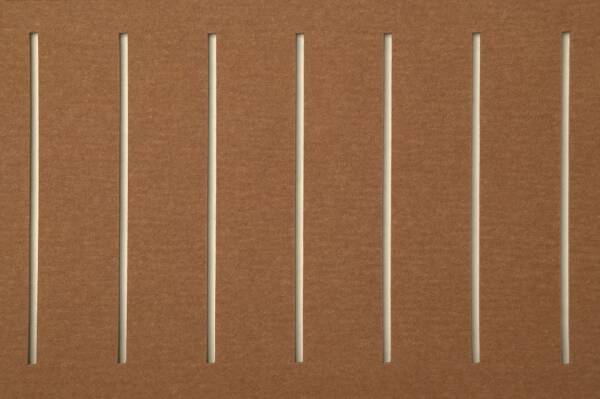 Rectangular wool rug, Hey Sign, rug slit twice across 140 x 200 cm Midnight blue 30290