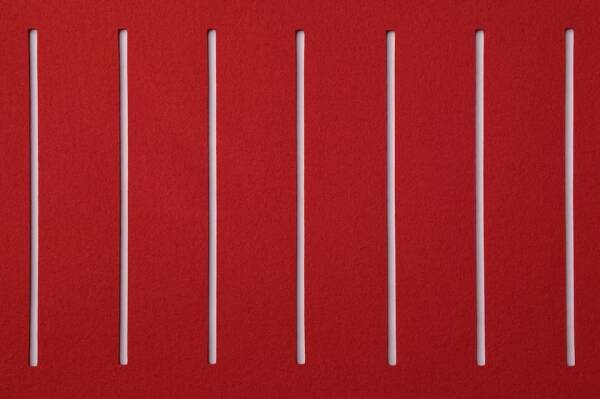 Tappeto in lana rettangolare, Hey Sign, tappeto con due tagli trasversali 180 x 240 cm carbone 2027