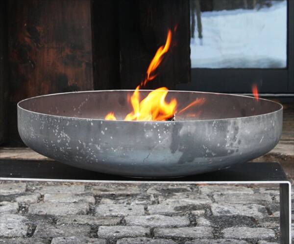 Feuerschale von raumgestalt ideal fürs Outdoor Cooking